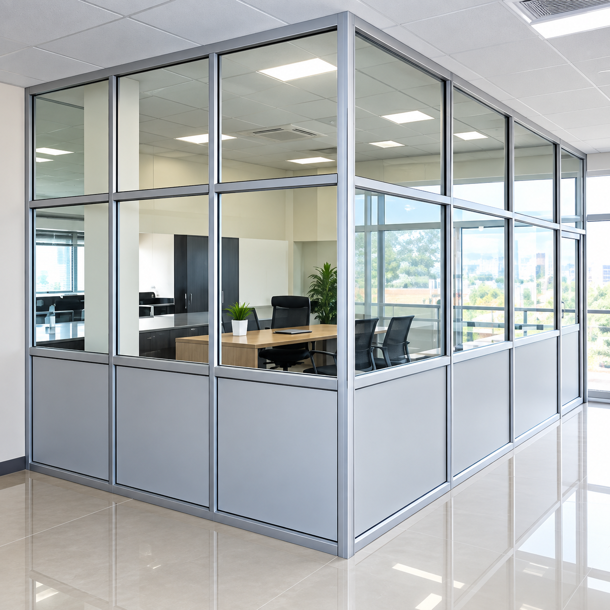 Aluminium Partitions